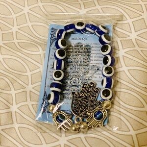Hamsa Stretch Bracelet